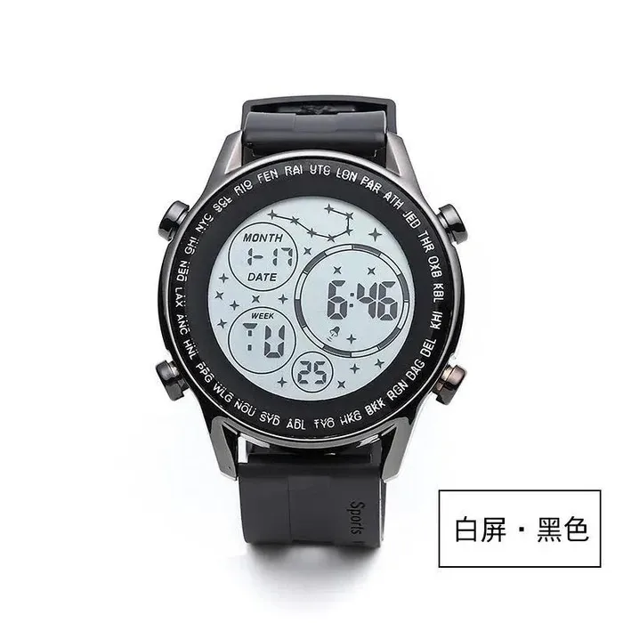 Men%E2%80%99s%20Digital%20Sports%20Watch%20%E2%80%93%20Multifunctional%20Waterproof%20LED%20Wristwatch%20with%20World%20Time%20%E2%80%93%20Black%20&%20White%20Display%20-%20Image%202