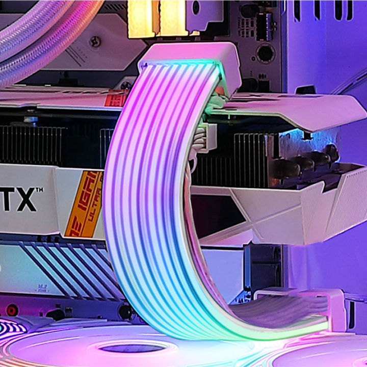 UPSIREN%20Bendable%20ARGB%20Light%20Board,Suitable%20For%20Graphics%20Card%2024pin/8pin/2x8pin/12VHPWR/Motherboard%20Decorative%20light%20strip%20-%20Image%205