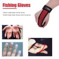 Fishing Gloves 1 Fingers Protector Breathable Anti-Slip Anti-Cut Fishing Gloves Carp Outdoor Fishing Tackle Accessories Supplies. 