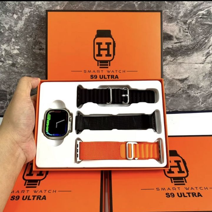 S9Ultra Smart Watch Waterproof Sports Watch Fitness Tracker With Heart Rate Blood Pressure Blood Oxygen Sleeping Tracking