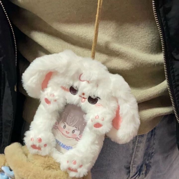 Cute%20Cartoon%20Rabbit/Dog/Cat%20Plush%20Photocard%20Case%20Photo%20Card%20Holder%20Portable%20INS%20Card%20Case%20Students%20Idol%20Photos%20Protective%20Cover%20-%20Image%204