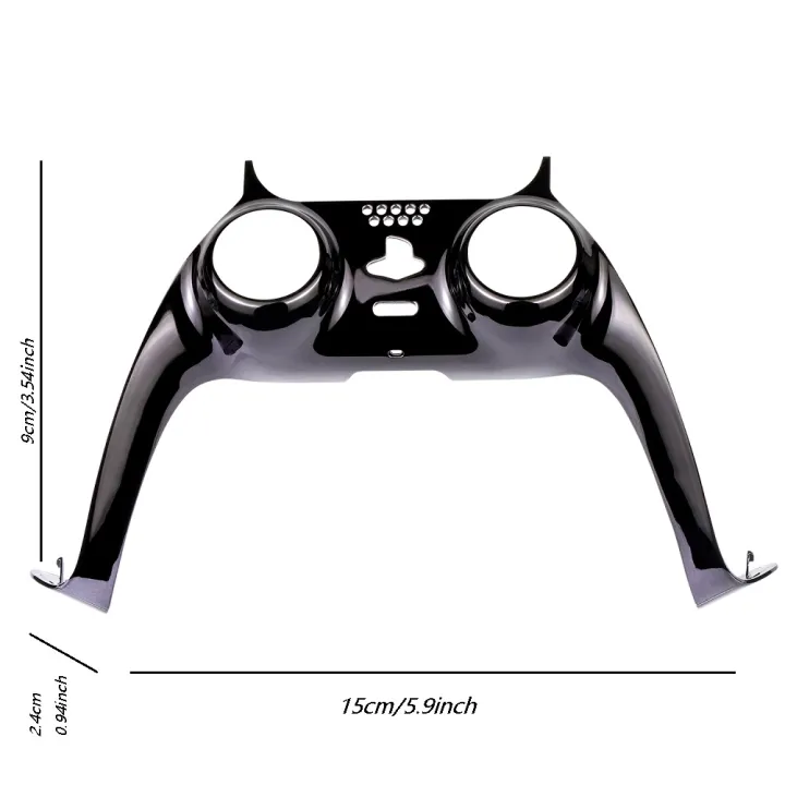 Chrome%20Black%20Glossy%20Chrome%20DIY%20Replacement%20Controller%20Shell%20for%20PS5%20Custom%20Plates%20Cover%20Compatible%20Upgrade%20For%20PS5%20Slim%20-%20Image%205