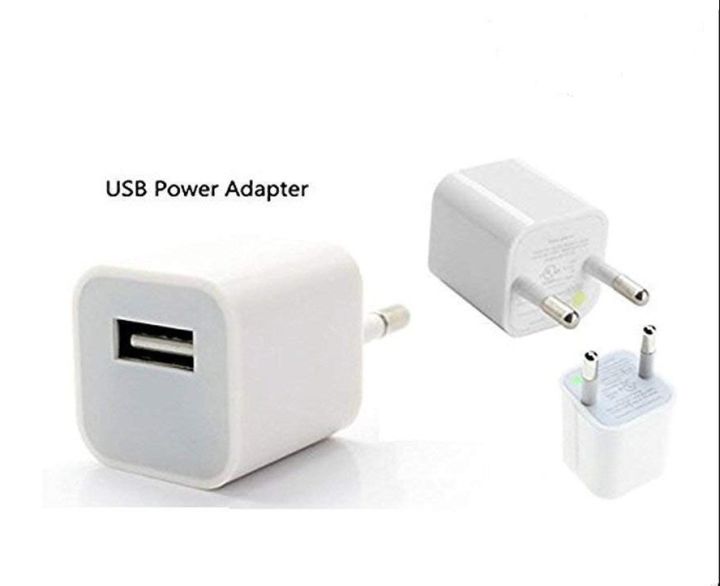 Apple 2 pin Usb Power  Adaptor