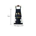 Apron Waterproof Oilproof Can Wipe Hands Kitchen Work Clothes Home Cooking Cleaning Men and Women Universal Sleeveless Apron.