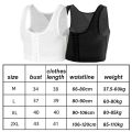 Men Chest Binder Gynecomastia Compression Vest for Post Surgery Breathable Buckle Underwear Tank Top Breast Reduction Shapewear. 