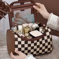 Cute PU Makeup Bag For Women Toiletries Organizer Waterproof Travel Make Up Pouch Female Large Capacity Portable Cosmetic Case.