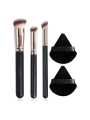 1/2/5 pcs Foundation Concealer Brush, Premium Contour Blusher Brushes, Flawless Under Eye Dense Face Makeup Brush For Blending. 