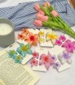3 Pieces Set China Flower Claw Clip Flower Shape Hair Accessories.