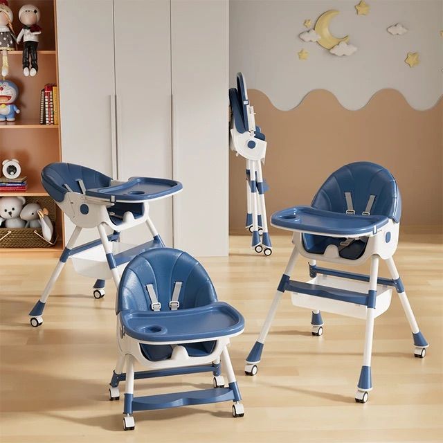 Multifunction Folding Baby Dining Chair Portable Kitchen Furniture with Safe Food Tray  HC 401 | 3 in 1 High Chair | INeedz CCS 401