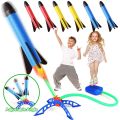 Children's Air Rocket Foot Pump Launcher Accessories Set Outdoor Pressure Pedal Rocket Toys Children's Jumping Sports Game . 
