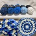 New 5pcs Mixed Colors Yarn Milk Cotton Yarn Combination Crochet Knitting Yarn Set for Handmade DIY Crafts Sweater Scarf Knitting. 