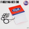 Fuji F-BCLYAG-SET/30mm fling guide set stainless steel BC inner circle alconite. 