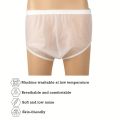 AIO 2Pcs Reusable Waterproof TPU Adult nappy Large size Diaper Cover Easy-to-clean Incontinence pants Diaper Soft Dropshipping.