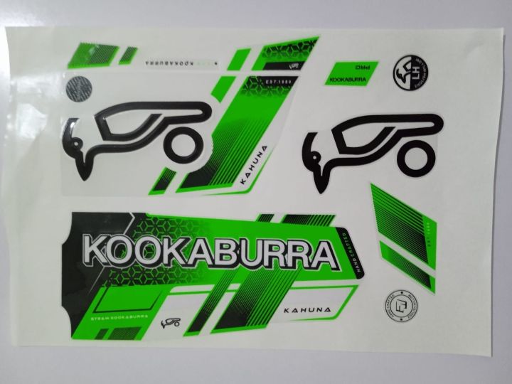 New%203D%202023%20KOOKABURRA%20FULL%20GREEN%20KAHUNA%20%20Edition%20Cricket%20Bat%20Sticker%20For%20Professional%20Players%20-%20Image%202