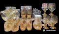 cool set /28 pice cool set / crystal gold cool set/jahez gift pack set/28 pice gift set/crystal cool set/18 glass set. 