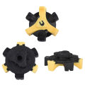 14pcs Golf Shoes Soft Spikes Pins Fast Twist Shoe Spikes Q-LOK SYSTEM Spikes With Wrench Tool.