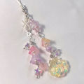 Shell Beaded Phone Chain Gorgeous Star Lily of the Valley Coquettish Coquette Keychain Pendant Keyring Jewelry Accessories.