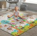 Baby Play Mat | Large Baby Crawling Mat Foam Reversible | Baby Care Playmat for Infants | Toddlers, Kids Indoor Outdoor Use (5feet x 6Feet) and  (5feet x  5feet).. 