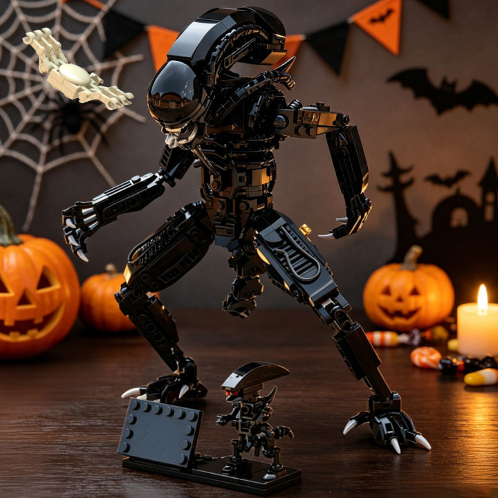 New%20MOC%20%20Aliens%20Drooling%20Monster%20Building%20Blocks%20Xenomorph%20Action%20Figure%20Toys%20Parasitoid%20DIY%20Bricks%20%20For%20for%20%20-%20Image%203