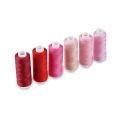 24 Color Sewing Thread 100 Polyester Yarn Sewing Thread Roll Machine Hand Embroidery 200 Yard Each Spool For Home Sewing Kit.