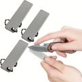 Knife Sharpener Diamond Pocket Tools Mini Keychain Outdoor Camping Sharpener Outdoor Camping Tool Emery Nail File.