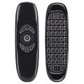 C120 RGB 7 Backlight Fly Air Mouse Gyro Sensor Wireless 2.4G RF Keyboard Remote Control For Gaming Android Smart TV Box. 
