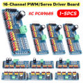 PCA9685 Driver Module IIC Interface 16 Channel 12-Bit PWM Servo Motor Driver Board Controller for Arduino Robot/ Raspberry Pi. 