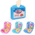 Kids Doctor Play Set with Portable Suitcase 15PCS Pretend Play Medical Kit for Toddlers Educational Toy Doctor Toy Playset Doctor Tools for Role Play Fun Including Stethoscope and Syringe Creative Learning Doctor Kit Doctor Set for Boys and Girls. 
