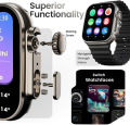 GOBOULT Newly Launched Crown- Smart Watch 1.95''Screen, BT Calling, Working Crown, Zinc Alloy Frame,900Nits Brightness,AI Voice Assistant,SpO2 Monitoring, 120+ Sports Mode. 