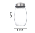 NEW Single Bottle Glass Jar and Spice Jar Set Rack Glass Seasoning Sugar Pepper Bottles Salt Shakers Holder Kitchen Storage Rack. 