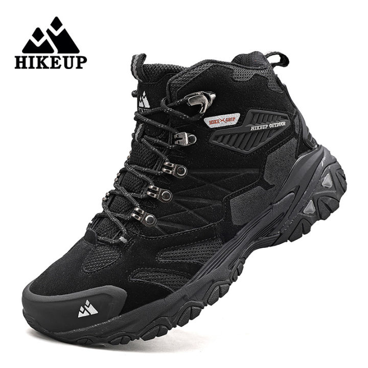 HIKEUP%20Brand%20Professional%20Outdoor%20Hiking%20Boot%20Genuine%20Leather%20Trekking%20Mountain%20Sneakers%20Camping%20Men%20Shoes%20Tactical%20Hunting%20Boot%20-%20Image%203