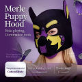 Neoprene dog headgear vest collar armband costume party costume mask cosplay adult sex toy Halloween  Christmas gif. 