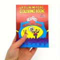 Small Size Fun Magic Coloring Book Comedy Magic Coloring BookS Magic Tricks Illusion Kids Toy Gift Tour Close-up Street Magic Tr. 