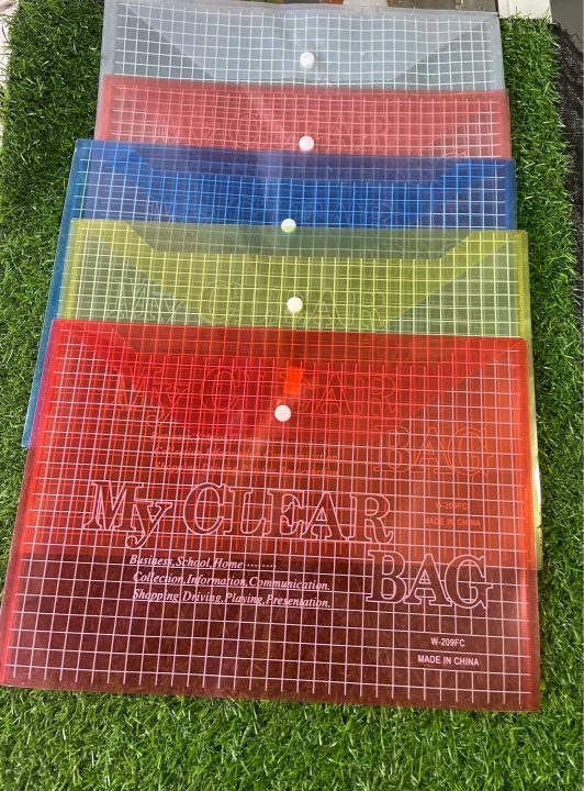 Clear Bag File Cover
