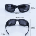 X7 Goggles Men Military polarized Sunglasses Bullet-proof airsoft shooting Gafas smoke lens Motorcycle Cycling Glasses. 