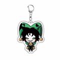 Game The Freak Circus Figure Pierrot Harlequin Cosplay Keychain Acrylic Joker Clown Keyring Key Chain Backpack  Decoration Prop. 