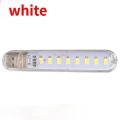 1 Pcs 8 LED Mini Portable USB Lamp DC 5V Camping USB Lighting for PC Laptop Mobile Power Bank Gadget.
