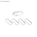 【Summer2】Durable Silicone Toilet Seat Bumper Shockproof Toilet Seat Lid Pads Bathroom Replacement Parts Strong Adhesive. 