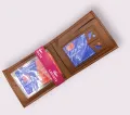 Men's Short Horizontal Wallet - Stylish and Compact Wallet for Men. 