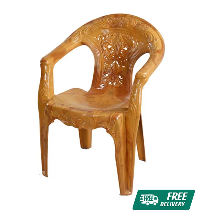 RFL King Chair Majesty Sandal Wood 86130 | Daraz.com.bd