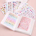 40 Slots Nail Stickers Album Sticker Storage Transparent Shelves Box For Collecting Nail Sliders Container Manicure Accessories. 
