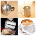 Rechargeable Stainless Steel Milk Frother 2 Speeds for Latte Cappuccino Espresso Home And Barista Use.