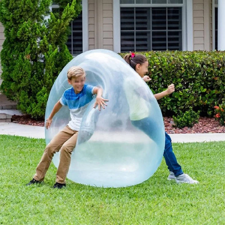 50CM Children's Outdoor Soft Inflatable Waterfilled Bubble Ball Toys
