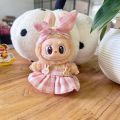 LABUBU Doll'S Clothes Outfit Accessories for 15-17cm Labubu Idol V1 V2 Stylish Outfit Clothes Sports Leisure Suit Clothing Gift.