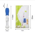 Magic embroidery pen punch needles kit for knitting cecular needle art and craft. 