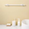 30-90cm Adjustable Metal Curtain Rod Spring Loaded Extendable Telescopic Poles for Bathroom Bar Shower No Drilling Hanging Rods. 
