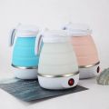Kettle Silicone Foldable Water Kettles Compression Leak proof Portable Kettle 600ml Travel Mini Kettle for Household | Travel Folding Electric Kettle. 