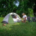 Moon Lence Professional Camping Tent 2 Person Aluminum Alloy Pole. 