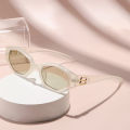 Polygon Retro Sunglasses - Fashionable Small Square Frame - Slimming Effect For Round Faces 6102. 