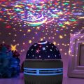Multifunction LED Starry Sky Light Projection Night Light Bedside Bedroom Atmosphere Lamp Rotating StageLight Projector Lamp. 